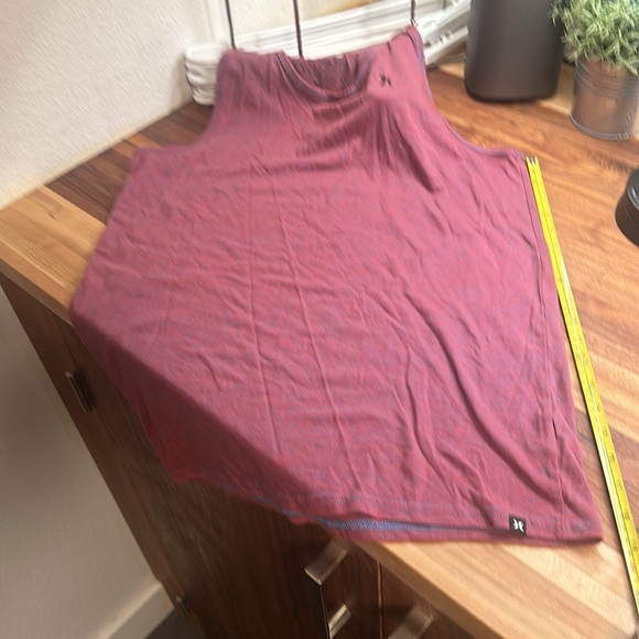 Hurley tank top fitted & longer men’s medium blend poly cotton - Picture 2 of 6